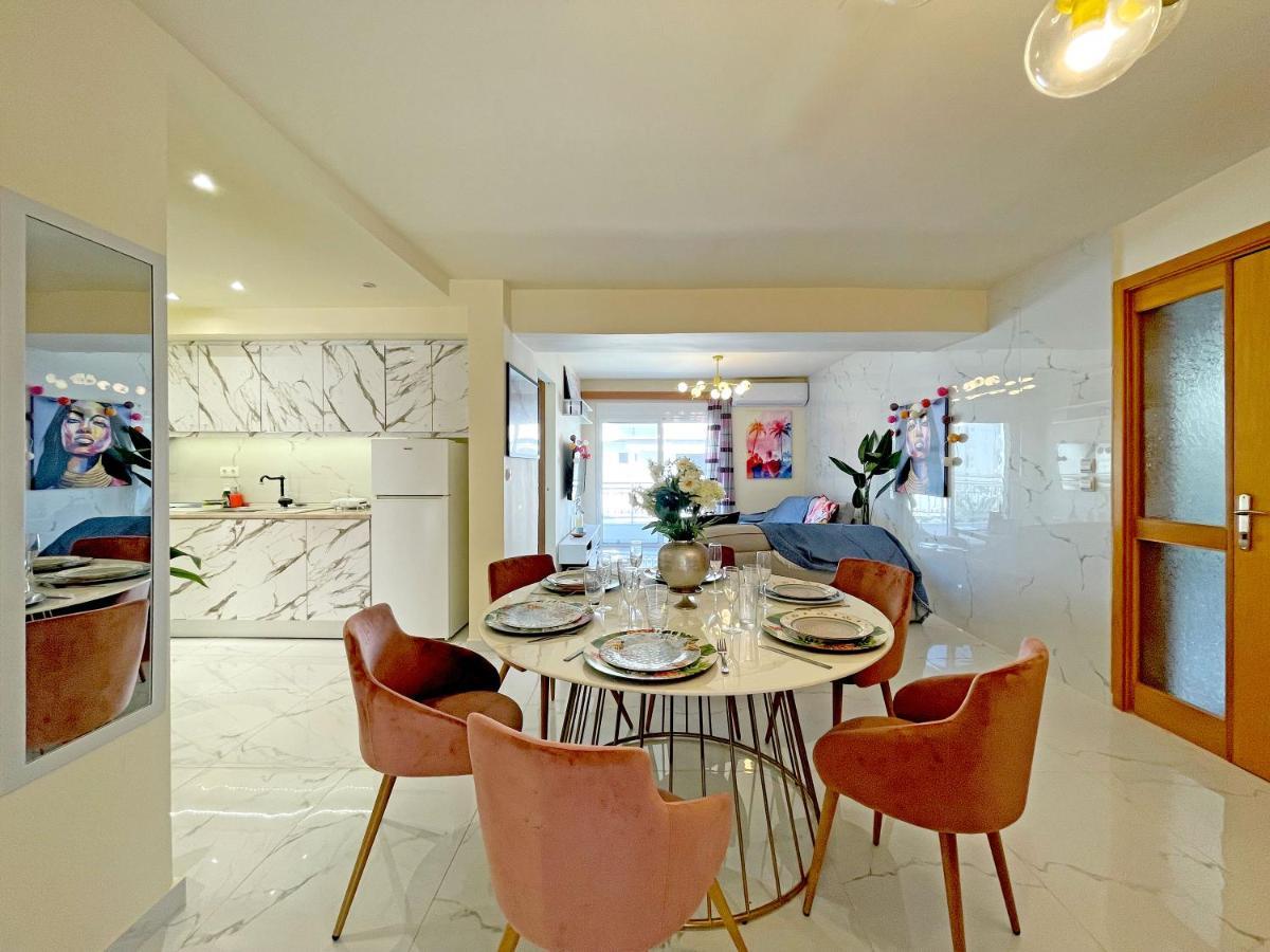 New Luxurious Apartment - 1 Minute From Elli Beach Rhodes City Luaran gambar