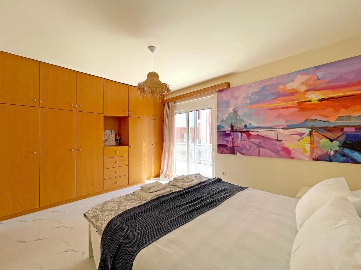 New Luxurious Apartment - 1 Minute From Elli Beach Rhodes City Luaran gambar