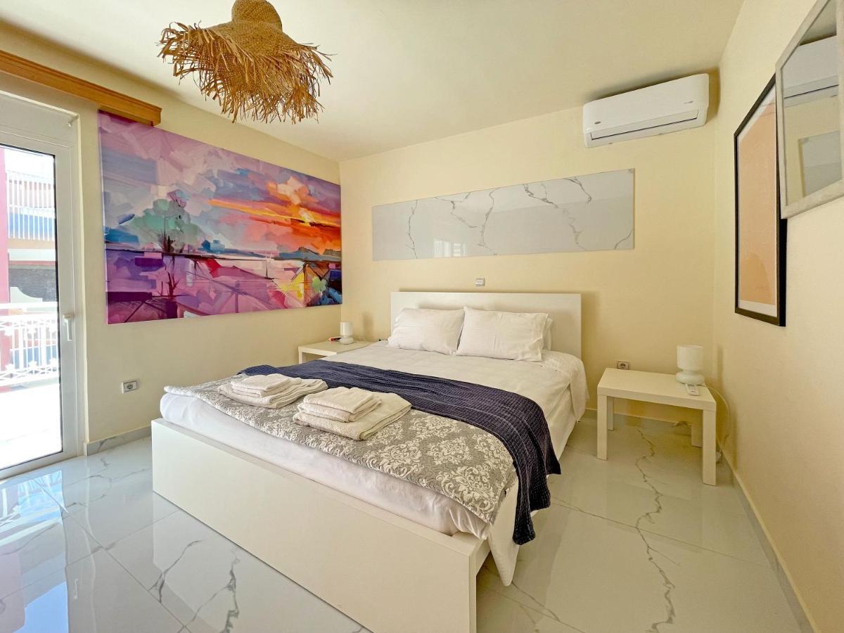 New Luxurious Apartment - 1 Minute From Elli Beach Rhodes City Luaran gambar