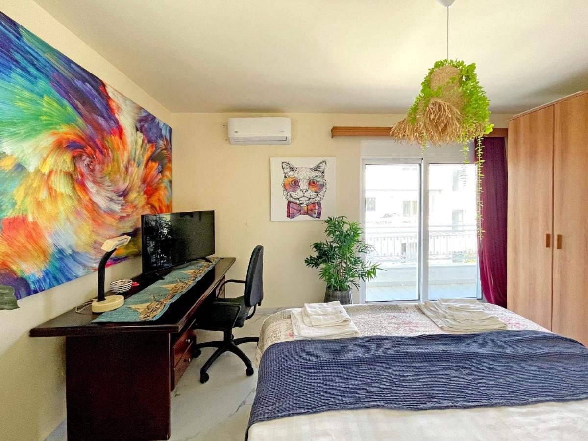 New Luxurious Apartment - 1 Minute From Elli Beach Rhodes City Luaran gambar